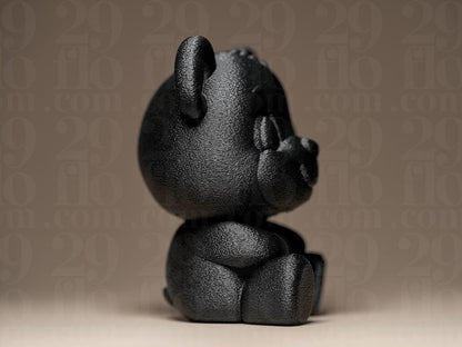 Teddybär Figur – 3D-Druck Dekoskulptur | Handbemalt & individuell