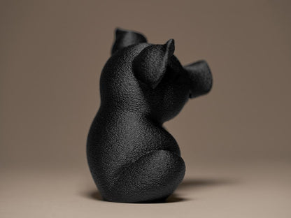 Schweinchen Figur – 3D-Druck Dekoskulptur | Auf Wunsch handbemalt