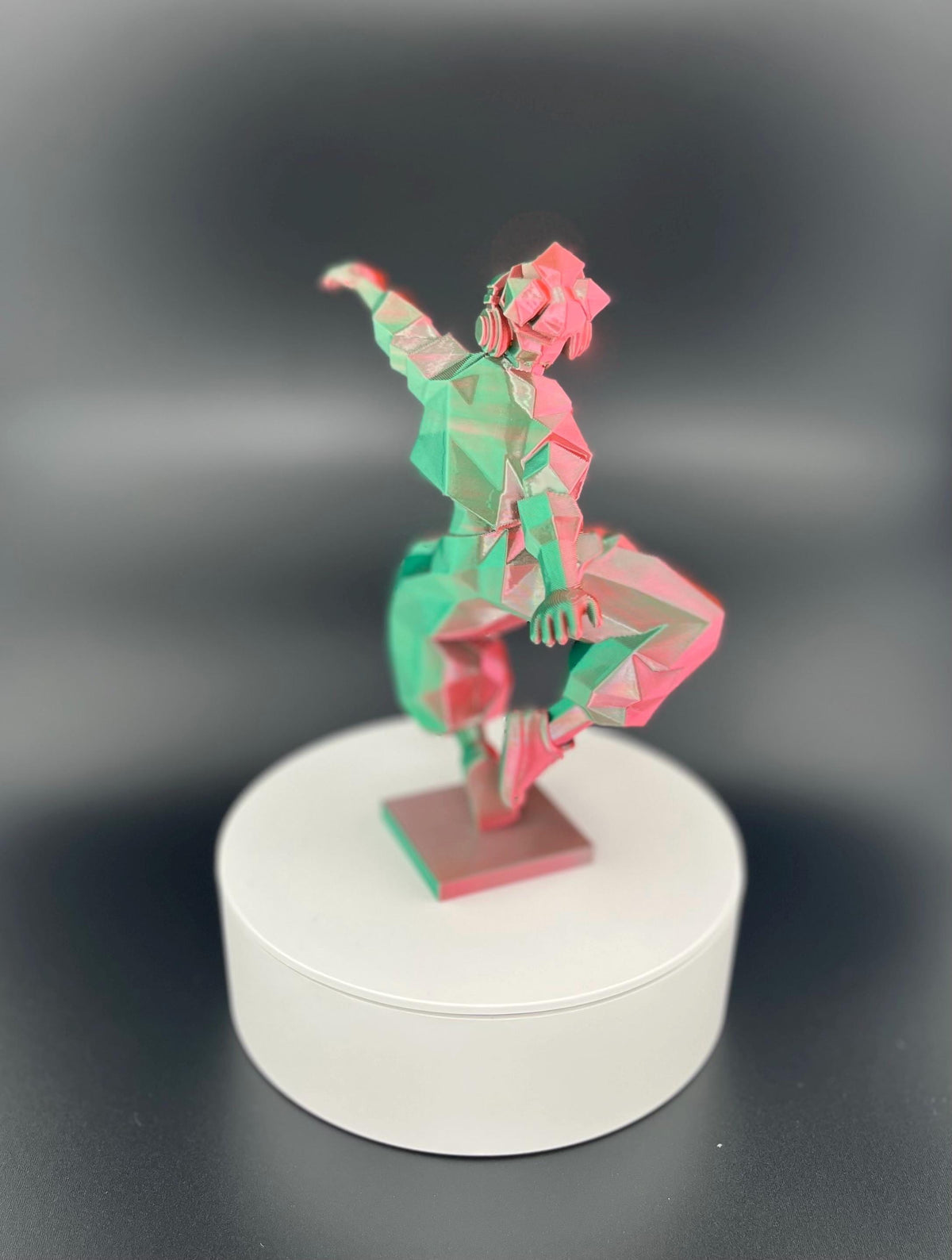 HipHop Dancer – 3D-Druck Tanz-Skulptur, auf Wunsch handbemalt