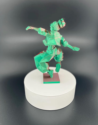 HipHop Dancer – 3D-Druck Tanz-Skulptur, auf Wunsch handbemalt