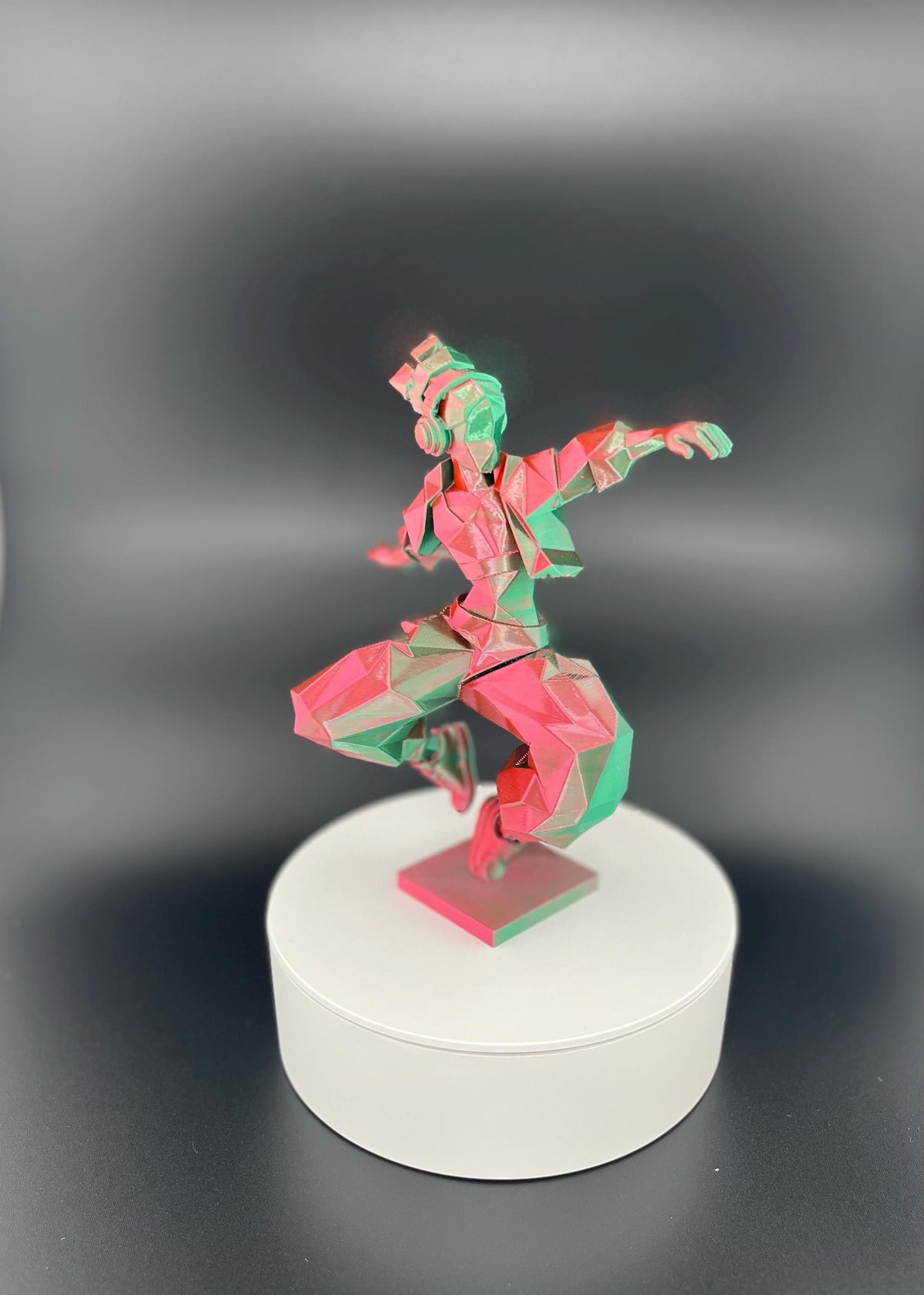 HipHop Dancer – 3D-Druck Tanz-Skulptur, auf Wunsch handbemalt