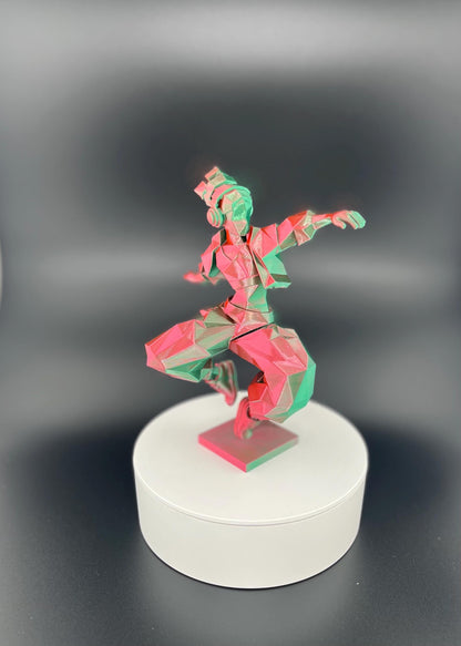 HipHop Dancer – 3D-Druck Tanz-Skulptur, auf Wunsch handbemalt